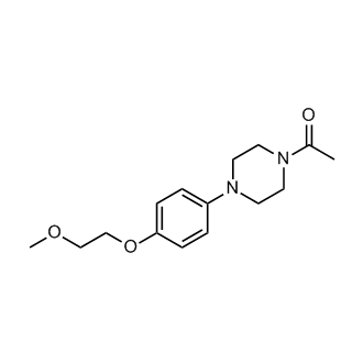 1-(4-(4-(2-Methoxyethoxy)phenyl)piperazin-1-yl)ethanone