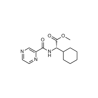 (S)-methyl 2-cyclohexyl-2-(pyrazine-2-carboxamido)acetate