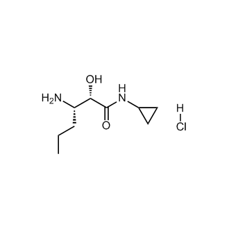 (2S,3S)-3-Amino-N-cyclopropyl-2-hydroxyhexanamide hydrochloride