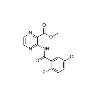 Methyl 3-(5-chloro-2-fluorobenzamido)pyrazine-2-carboxylate