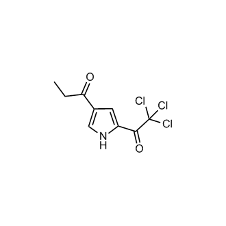 1-(5-(2,2,2-Trichloroacetyl)-1H-pyrrol-3-yl)propan-1-one