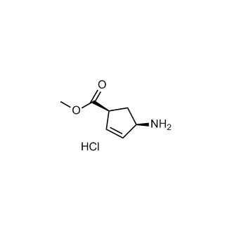methyl (1S,4R)-4-aminocyclopent-2-ene-1-carboxylate hydrochloride