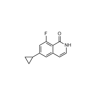 6-Cyclopropyl-8-fluoroisoquinolin-1(2H)-one