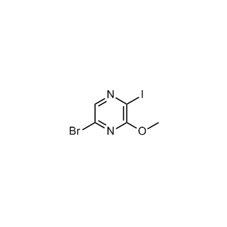 5-Bromo-2-iodo-3-methoxypyrazine