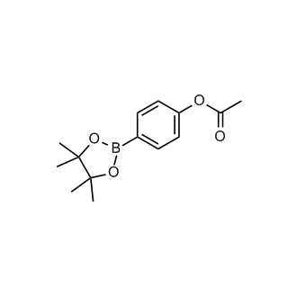 4-(Tetramethyl-1,3,2-dioxaborolan-2-yl)phenyl acetate