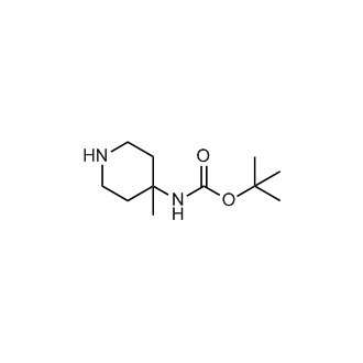 tert-Butyl (4-methylpiperidin-4-yl)carbamate
