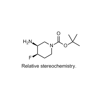 (3R,4S)-rel-tert-Butyl 3-amino-4-fluoropiperidine-1-carboxylate