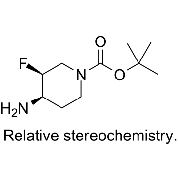 rel-tert-Butyl (3S,4R)-4-amino-3-fluoropiperidine-1-carboxylate