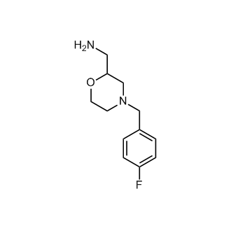 2-Aminomethyl-4-(4-fluorobenzyl)morpholine