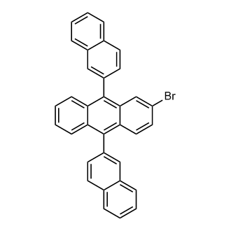 2-Bromo-9,10-bis(2-naphthalenyl)anthracene