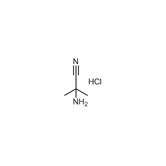 2-Amino-2-methylpropanenitrile hydrochloride
