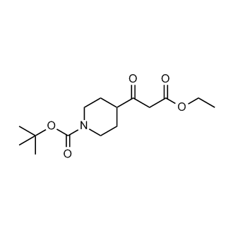 1-Boc-4-(2-Ethoxycarbonyl-acetyl)piperidine