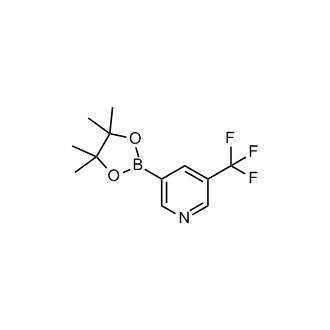 3-(4,4,5,5-Tetramethyl-1,3,2-dioxaborolan-2-yl)-5-(trifluoromethyl)pyridine