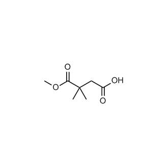 4-Methoxy-3,3-dimethyl-4-oxobutanoic acid