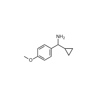 1-Cyclopropyl-1-(4-methoxyphenyl)methylamine