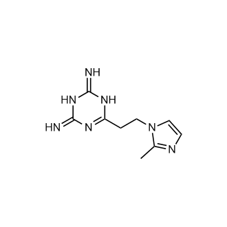 6-(2-(2-Methyl-1H-imidazol-1-yl)ethyl)-1,3,5-triazine-2,4-diamine