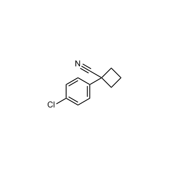 1-(4-Chlorophenyl)cyclobutanecarbonitrile