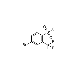 4-Bromo-2-(trifluoromethyl)benzene-1-sulfonyl chloride