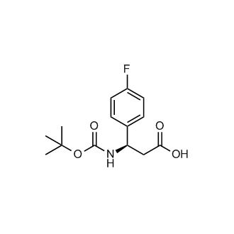 (R)-3-((tert-Butoxycarbonyl)amino)-3-(4-fluorophenyl)propanoic acid