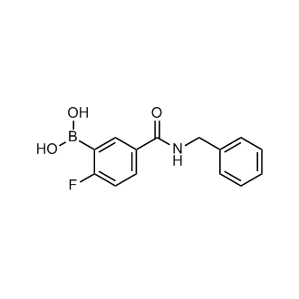 (5-(Benzylcarbamoyl)-2-fluorophenyl)boronic acid