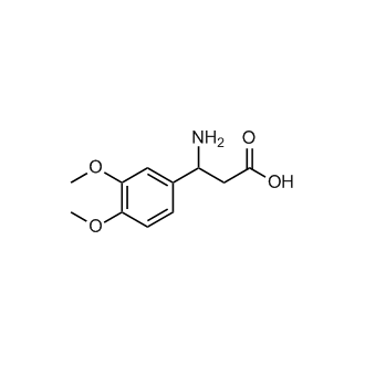 3-Amino-3-(3,4-dimethoxyphenyl)propanoic acid