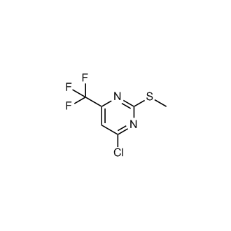 4-Chloro-2-(methylsulfanyl)-6-(trifluoromethyl)pyrimidine