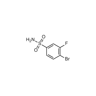 4-Bromo-3-fluorobenzenesulphonamide