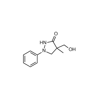 4-(Hydroxymethyl)-4-methyl-1-phenylpyrazolidin-3-one