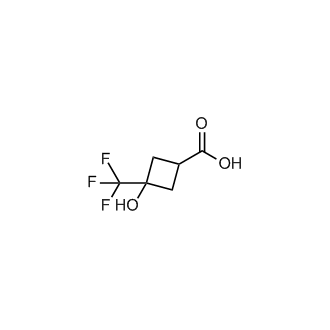 3-Hydroxy-3-(trifluoromethyl)cyclobutanecarboxylic acid