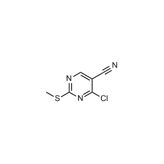4-Chloro-2-(methylthio)pyrimidine-5-carbonitrile