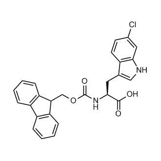(S)-2-((((9H-Fluoren-9-yl)methoxy)carbonyl)amino)-3-(6-chloro-1H-indol-3-yl)propanoic acid