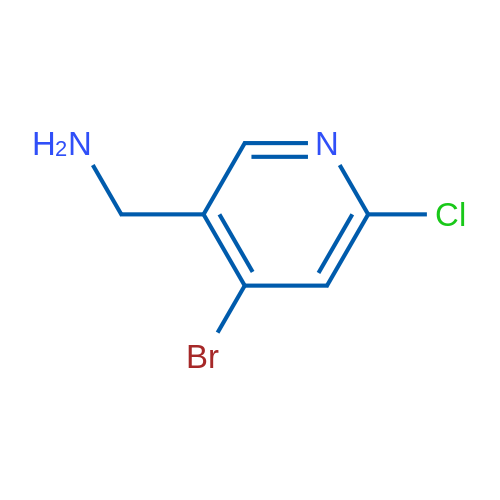 (4-Bromo-6-chloropyridin-3-yl)methanamine 1g