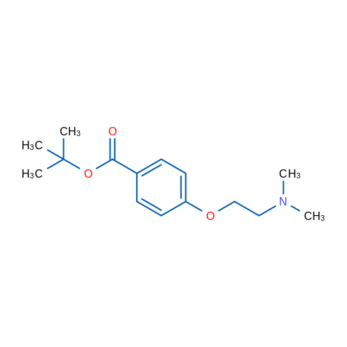 tert-Butyl 4-(2-(dimethylamino)ethoxy)benzoate 1g