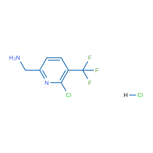 (6-Chloro-5-(trifluoromethyl)pyridin-2-yl)methanamine hydrochloride 1g