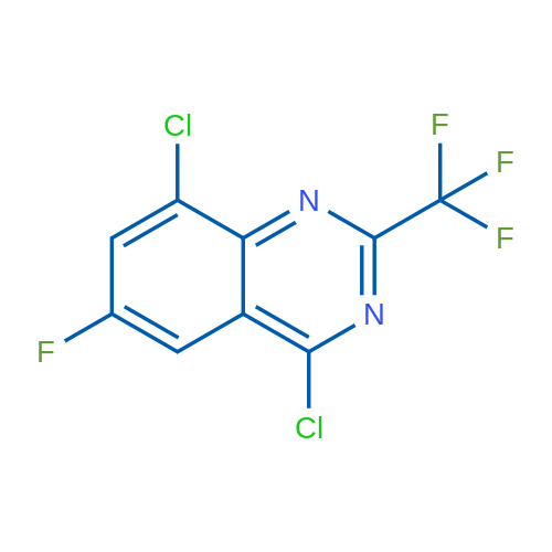 4,8-Dichloro-6-fluoro-2-(trifluoromethyl)quinazoline 1g