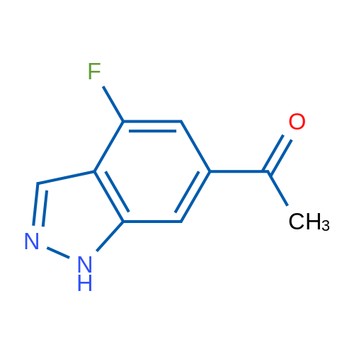 1-(4-Fluoro-1H-indazol-6-yl)ethanone 1g