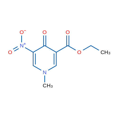 Ethyl 1-methyl-5-nitro-4-oxo-1,4-dihydropyridine-3-carboxylate 1g