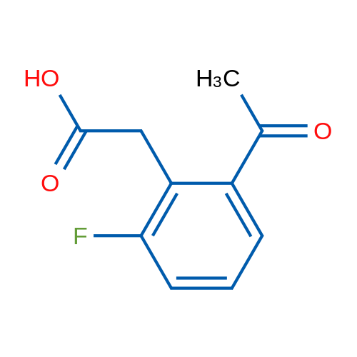 2-(2-Acetyl-6-fluorophenyl)acetic acid 1g