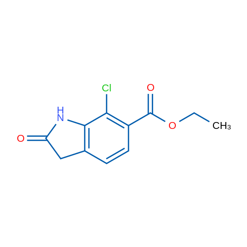 Ethyl 7-chloro-2-oxoindoline-6-carboxylate 1g