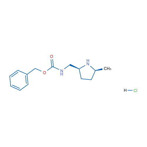 Benzyl (((2S,5S)-5-methylpyrrolidin-2-yl)methyl)carbamate hydrochloride 1g
