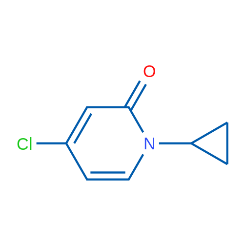 4-Chloro-1-cyclopropylpyridin-2(1H)-one 1g