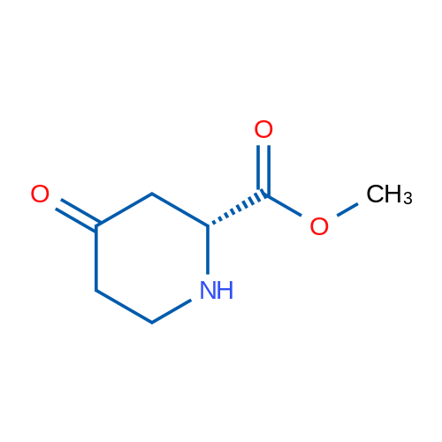 (R)-Methyl 4-oxopiperidine-2-carboxylate 1g