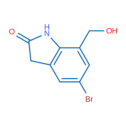 5-Bromo-7-(hydroxymethyl)indolin-2-one 1g