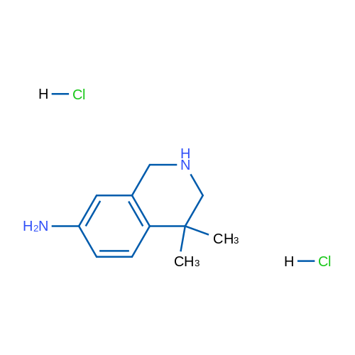 4,4-Dimethyl-1,2,3,4-tetrahydroisoquinolin-7-amine dihydrochloride 1g