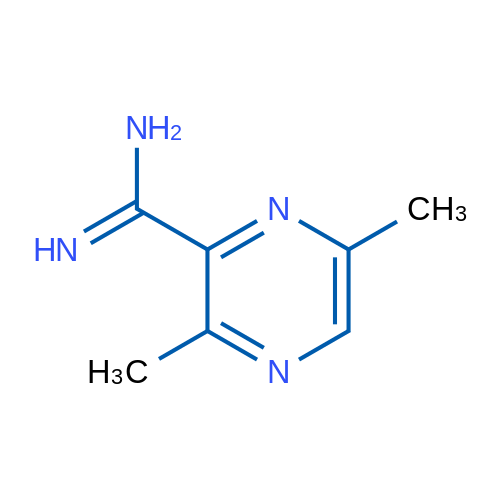 3,6-Dimethylpyrazine-2-carboximidamide 1g
