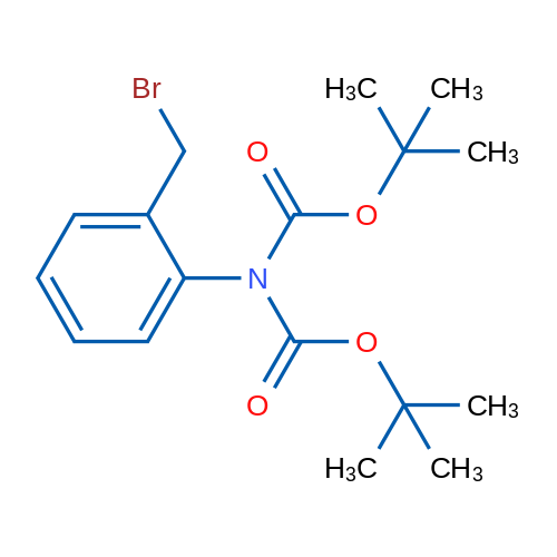 Di-tert-butyl (2-(bromomethyl)phenyl)imidodicarbonate 1g