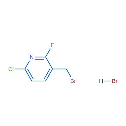 3-(Bromomethyl)-6-chloro-2-fluoropyridine hydrobromide 1g