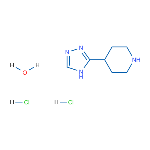 4-(4H-1,2,4-Triazol-3-yl)piperidine dihydrochloride hydrate 1g
