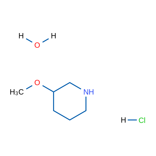 3-Methoxypiperidine hydrochloride hydrate 5g