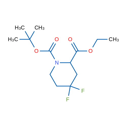 1-tert-Butyl 2-ethyl 4,4-difluoropiperidine-1,2-dicarboxylate 1g